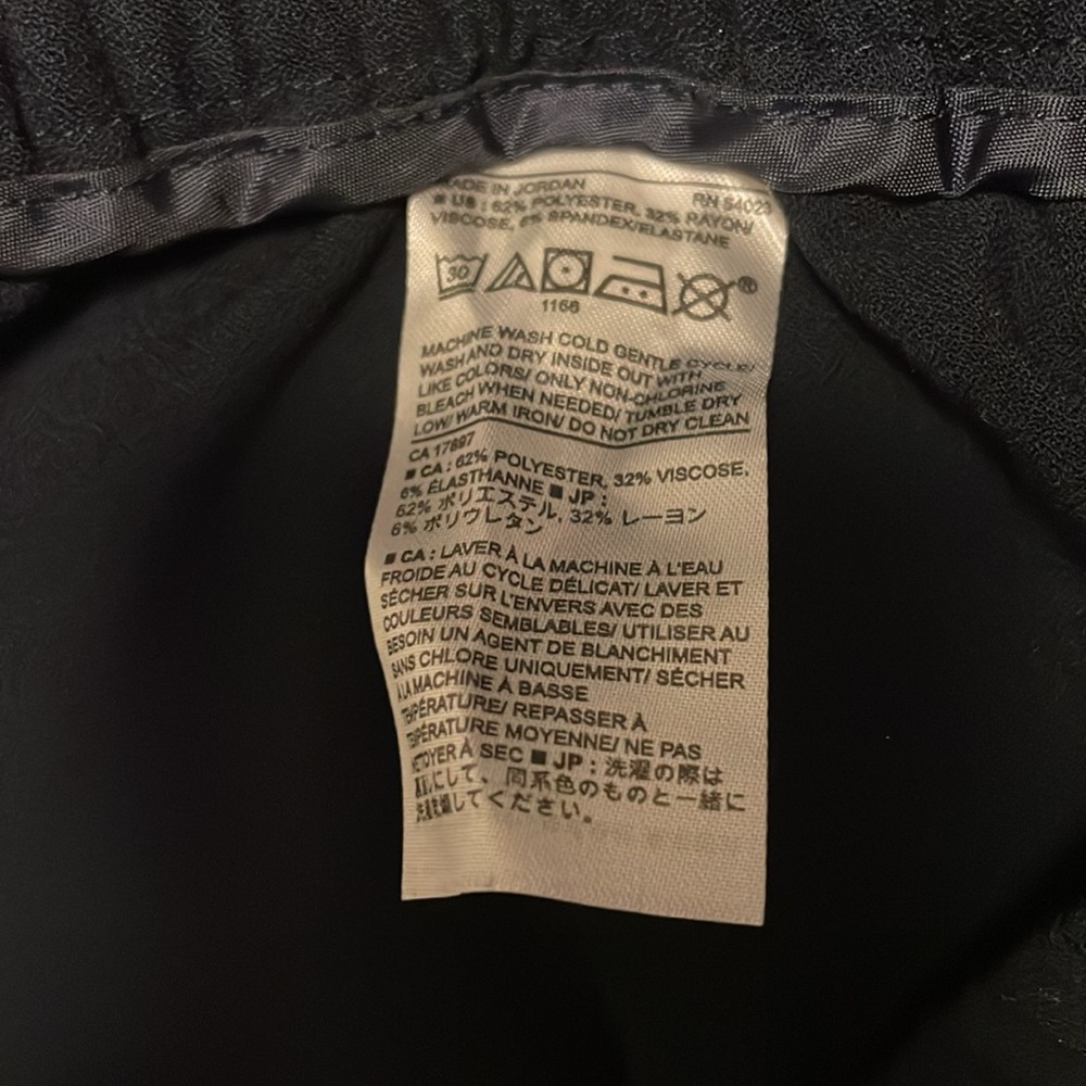 Banana Republic High Waist Black Shorts Women’s XL NWT - Picture 4 of 5